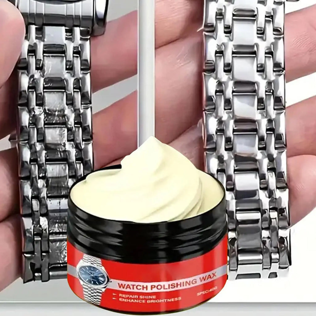 Watch Crystal Polishing Kit Scratch Removal with Sponge Strap and Screen Scratch Repair for Restores Gloss Glass Brass Stainless Oasis Select