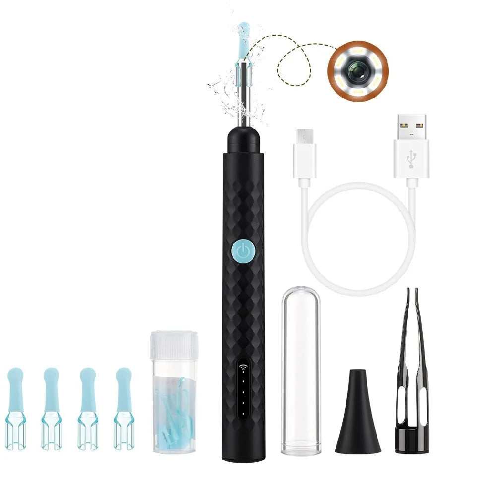 Visual Ear Cleaner with HD Camera & Wi-Fi – Borescope Ear Kit