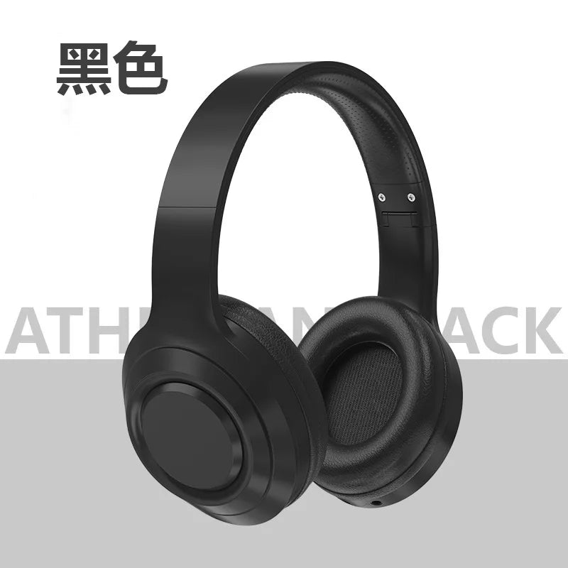 Bluetooth 5.3 Headsets Gaming Headphones Dual Mode Wireless Earphones Foldable Noise Reduction Music Headsets For iPhone Xiaomi Oasis Select black
