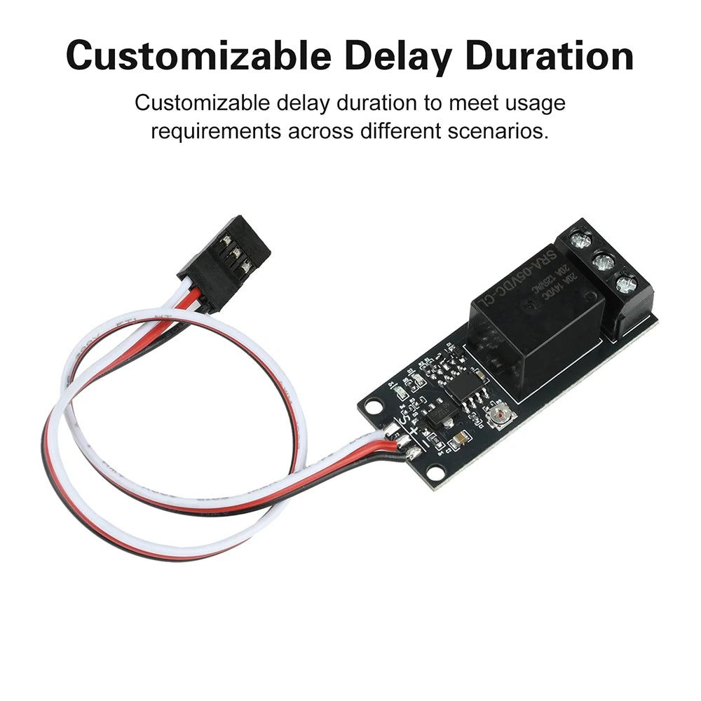 PWM Electronic Switch Relay 5-18V Model Airplane Car Model Boat Model Remote Control Aerial Light Control Can Be Set Delay Oasis Select