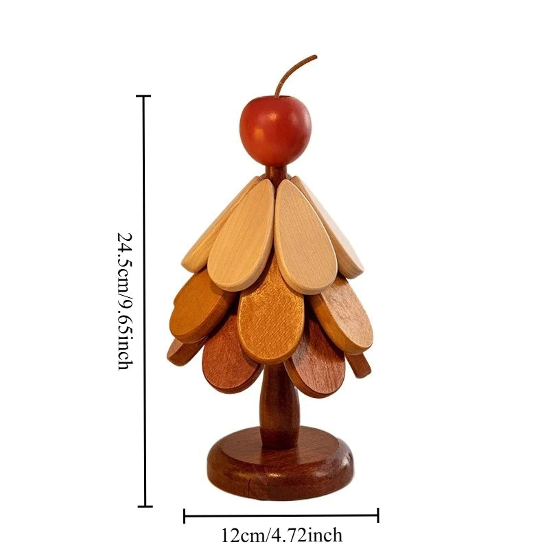 Cup Coasters Solid Wood Home Decor Desktop Decorations Dishes Heat Insulation Pads Water Cups Drinks Meal Mats Christmas Gifts Oasis Select