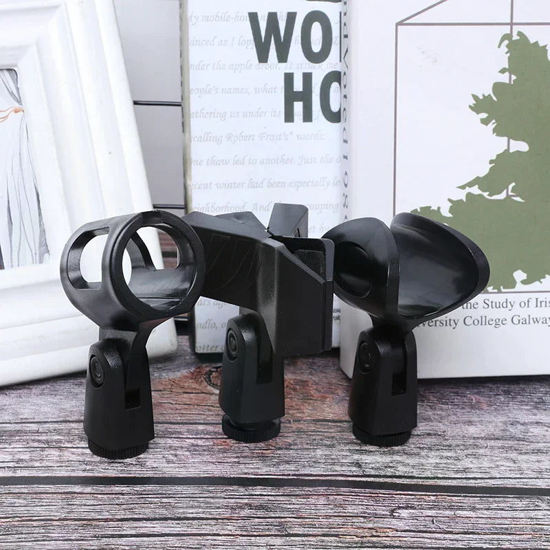 1Pc Multifunction Portable Microphone Holder Universal Stage Use Clip Stand Oasis Select