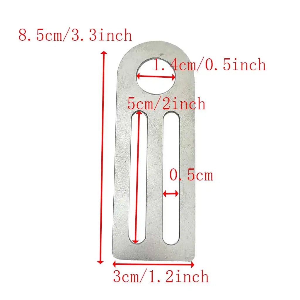 Scuba Diving Loop Bungee Triglide Weight Belt Keeper Sidemount BCD Glider Fixing Buckle Stopper Weight Belt Slide Keeper Oasis Select