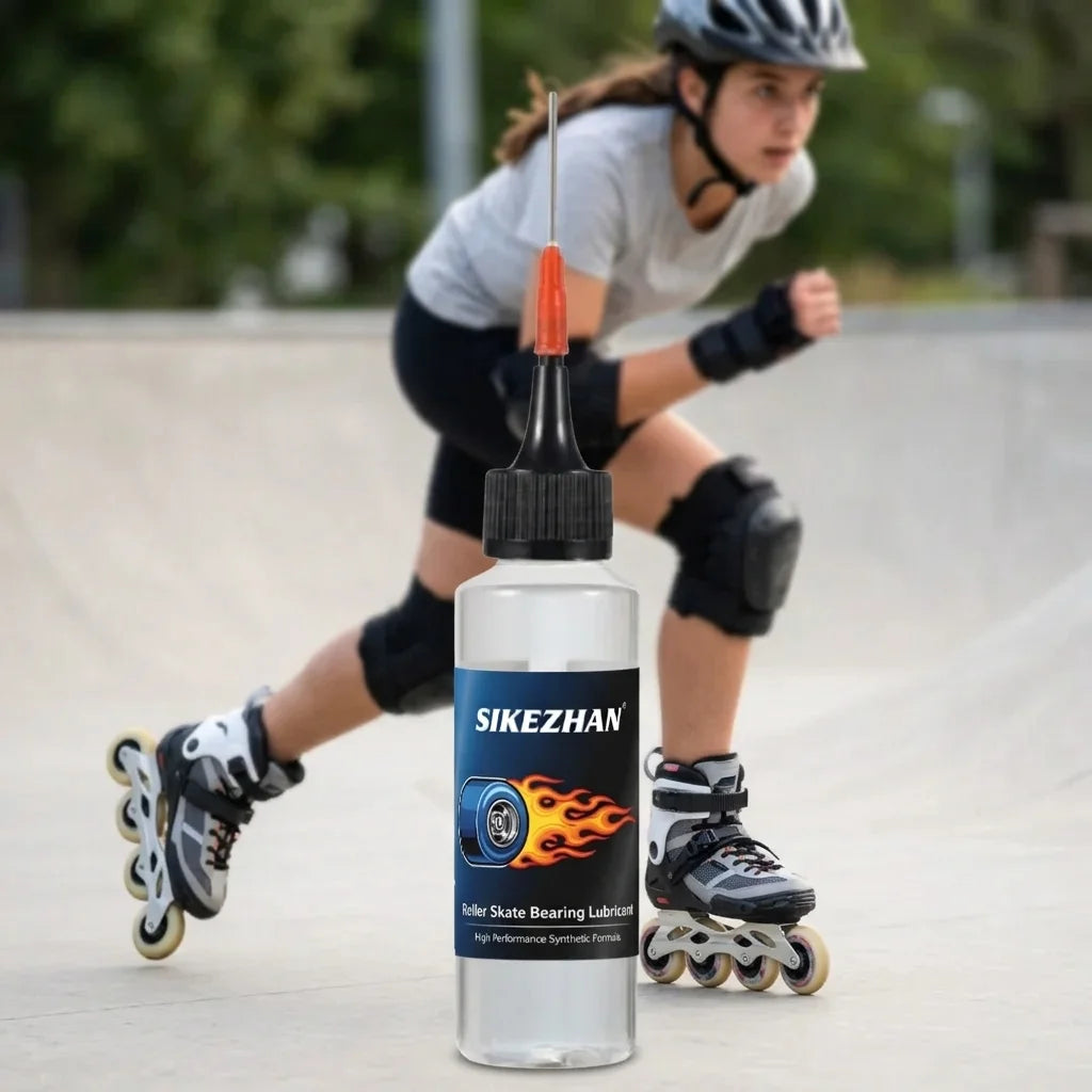 Premium Skateboard & Roller Skate Lubricant - High-Speed Bearing Oil, Anti-Rust & Friction Guard - Inline Skates & Noise Reducer Oasis Select