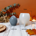 Easter Egg Candle Silicone Mold Three-dimensional Embossed Egg Diy Aromatherapy Plaster Handmade Soap Baking Mold Oasis Select A