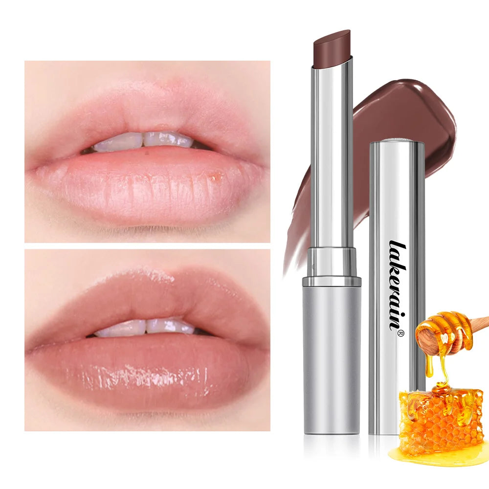 Lakerain Honey Lip Balm – Moisturizing & Nourishing | Long Lasting Lip Balm Oasis Select pink brown