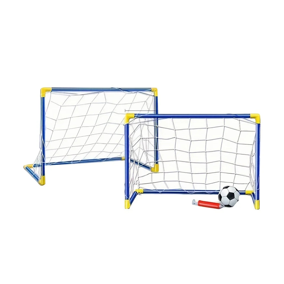 Assembled Foldable Soccer Goal Set, Portable Sports Toy, Suitable for Indoor/outdoor Activities, Children's Gift Football Oasis Select