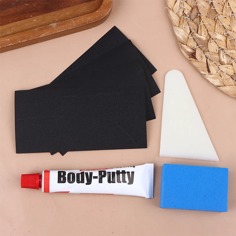 1Set Painting Pen Car Body Putty Scratch Filler Assistant Smooth Repair Tool Set Kit Auto Beauty Primer Scratch Repair Tools Oasis Select