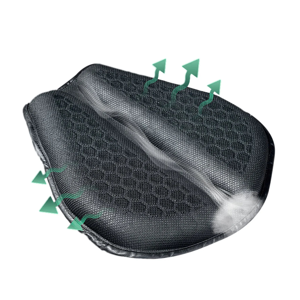 Motorcycle Seat Cushion Anti-Slip Motorcycle Inflatable 3D Blow Air Cushion Pressure Relief Ride Seat Pad Motorcycle Accessories Oasis Select