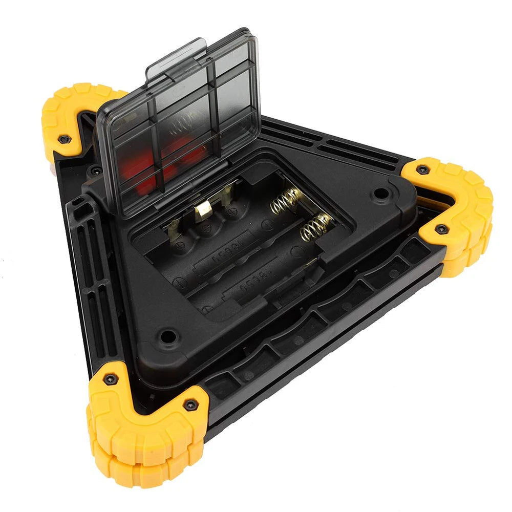 COB 30W Rechargeable Triangle Emergency Car Work Light 1500LM