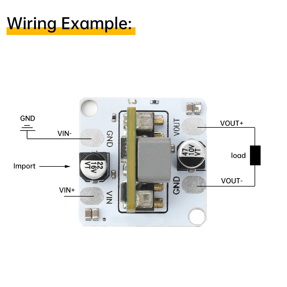 10A Step-Down Converter Module DC-DC Buck Module DC 9-14V to 5V 10A High Power Voltage Regulator with Overload Protection Oasis Select