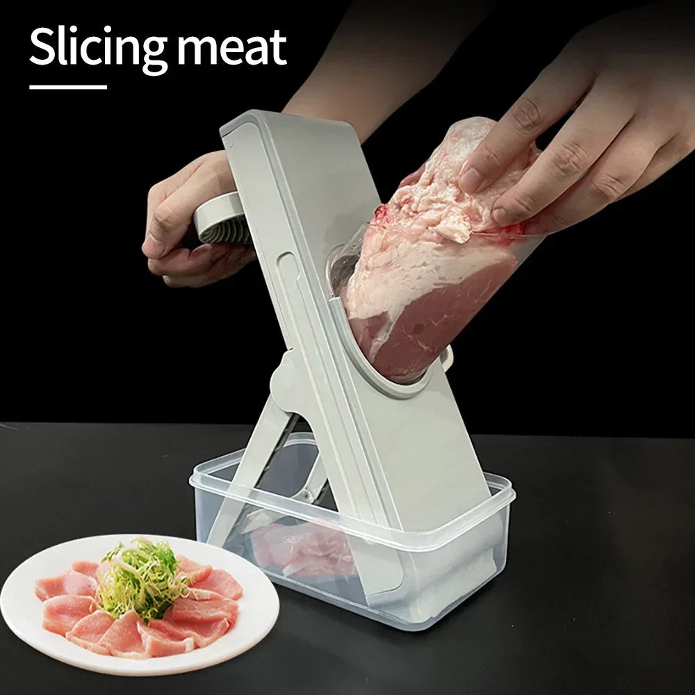Multifunctional Vegetable Slicer & Grater | Stainless Blades
