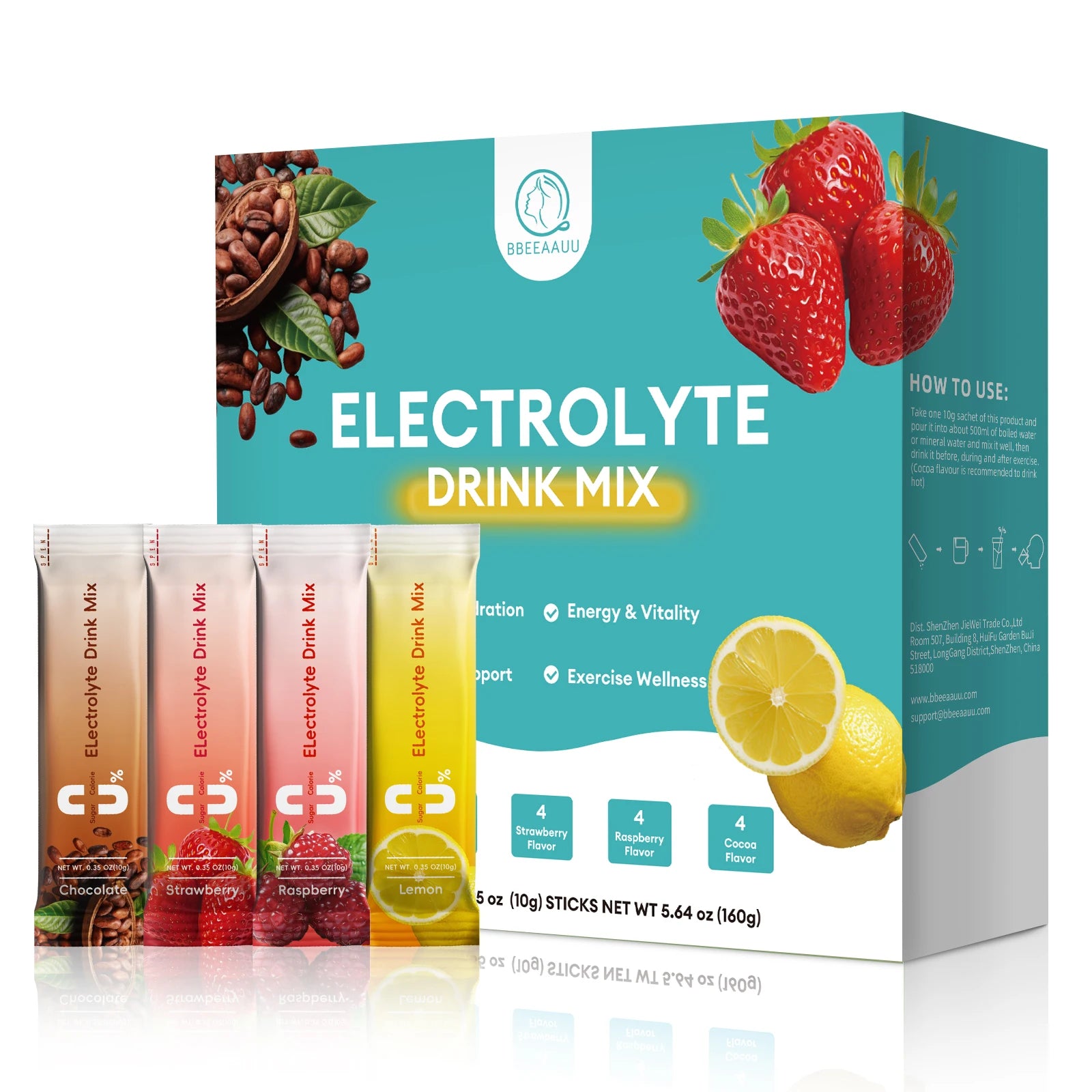 Electrolyte Powder Sugar Free & 0 Calories Mixture Electrolyte Drinks Quickly Hydrate Provide Endurance & Energy Support Non GMO Oasis Select 16 pieces 3 box United States