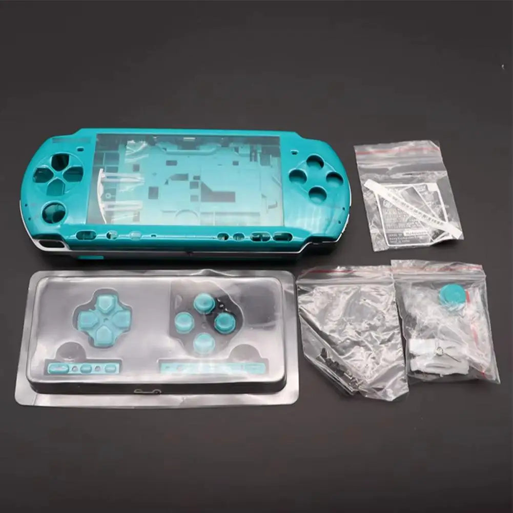 Full Replacement Housing Shell Kit for PSP 3000 Console Complete Case Cover With Buttons Screws DIY Repair Parts for PSP3000 03 Oasis Select