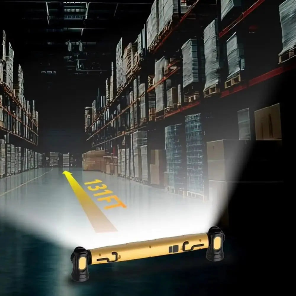 360° Magnetic LED Work Light – 20W COB, 5200mAh Battery