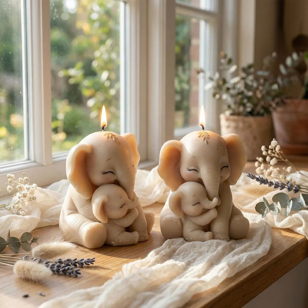 Aromatherapy Candle Mold Easy To Demold Elephant Silicone Mold Resin Ornament Mold Flexible For Commercial Craft Production Diy Oasis Select