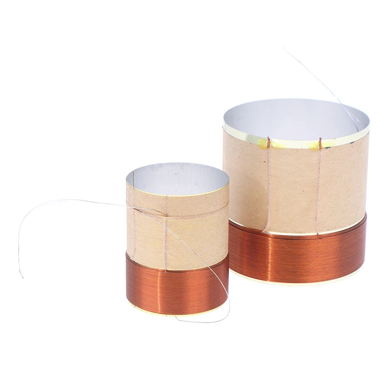 1PCS Speaker Voice Coil Braided Copper Lead Bass Voice Coil 2Layers Speaker Aluminum Voice Coil Repair Accessories Oasis Select
