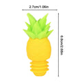 Silicone Wine and Beverage Bottle Cap Set Leak Proof Champagne Bottles Sealer Stoppers Wine Cork Saver Stopper Reusable Oasis Select Yellow 1PC
