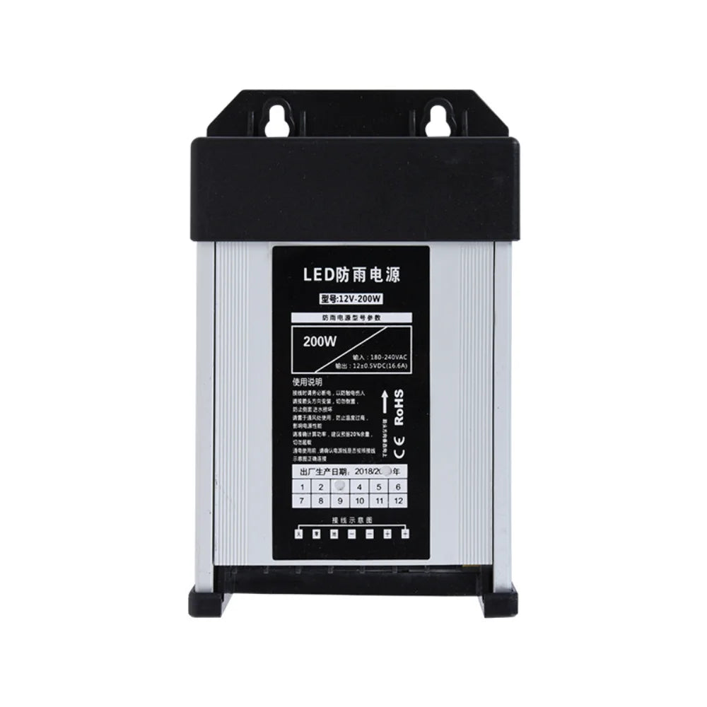 5 12 24 V Volt Switching Power Supply 220V AC TO DC 5V 12V 24V Power Supply 100W 200W 250W 300W 400W 500W 600W Outdoor Rainproof Oasis Select