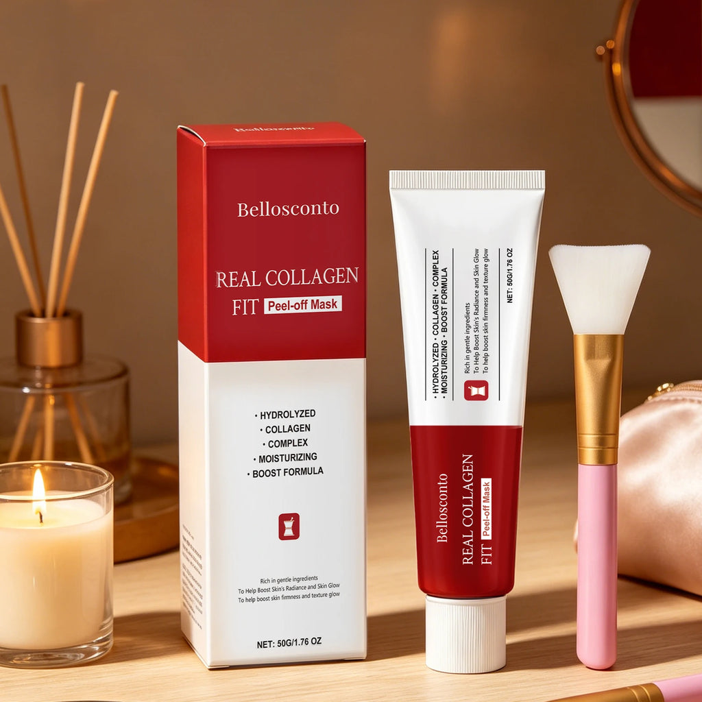 Collagen Peel Off Mask – Blackhead Removal & Pore Cleanser Peel Off Face Mask Oasis Select