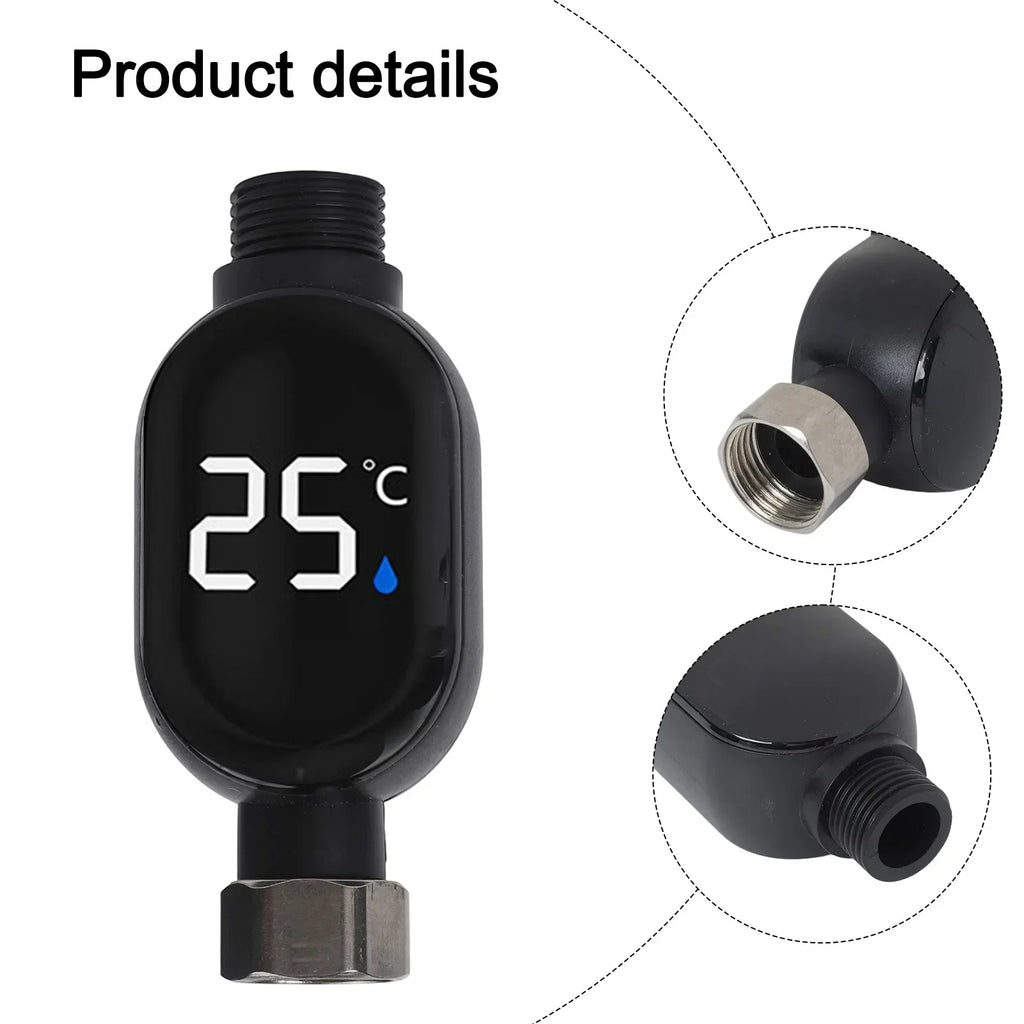 Waterproof Smart Temperature Digital Display Faucet Thermometer Bath Shower Thermometer For Bathroom ACCESSORIES Oasis Select