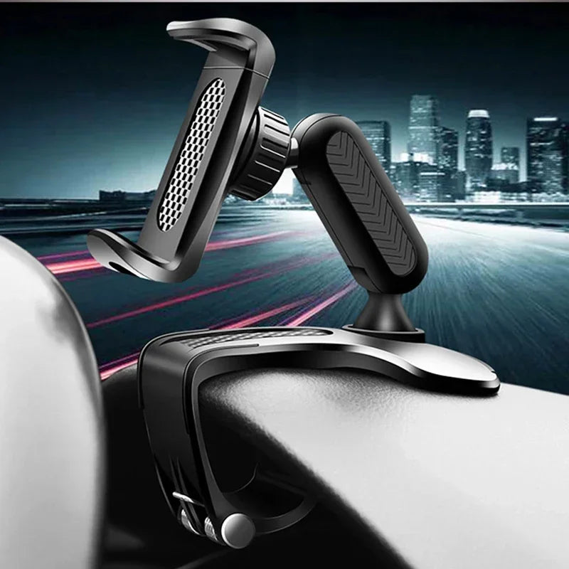 Car Phone Holder Easy Clip Mount Stand Universal Dashboard GPS Navigation Bracket Holder for iPhone Xiaomi Redmi Samsung Huawei Oasis Select