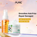 Keratin Hair Mask & Moroccan Argan Hair Care Oil Serum Repair Frizz Dry Damaged Smoothing Nourishing Hair Treatment Cream Oasis Select China Mainland