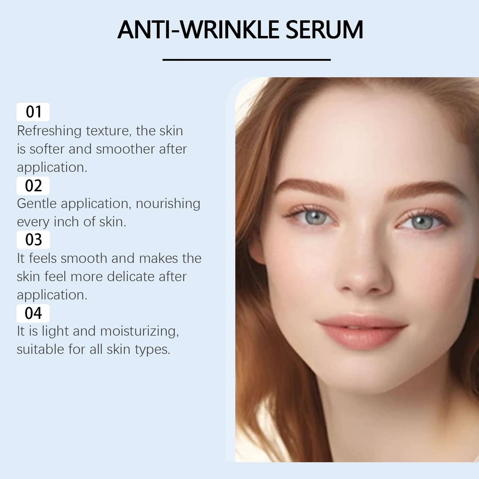 Hyaluronic Acid Firming Essence, Deep Hydrating & Moisturizing, Nourishing Facial Skin, Daily Skincare Serum Oasis Select