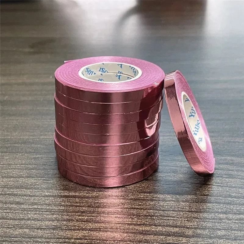 10Meter/Rolls 5mm Balloon Ribbon Party Birthday Wedding Accessorie Laser Balloon Chain Satin Ribbons Crafts DIY Party Supplies Oasis Select L-1 roll 10M