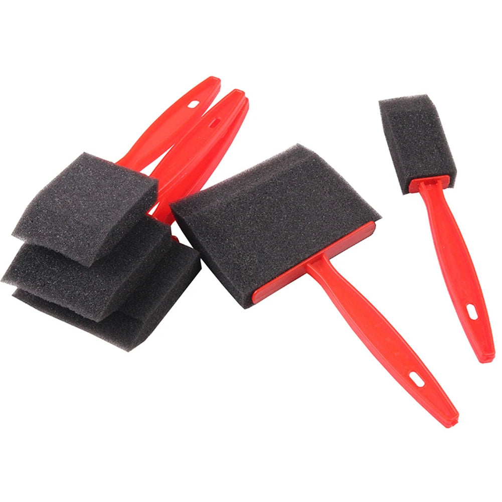 5pcs Sponge Foam Paint Brush Oil Stain Polyurethane Craft Art Paint Brushes For Children Painting DIY Crafts Oasis Select