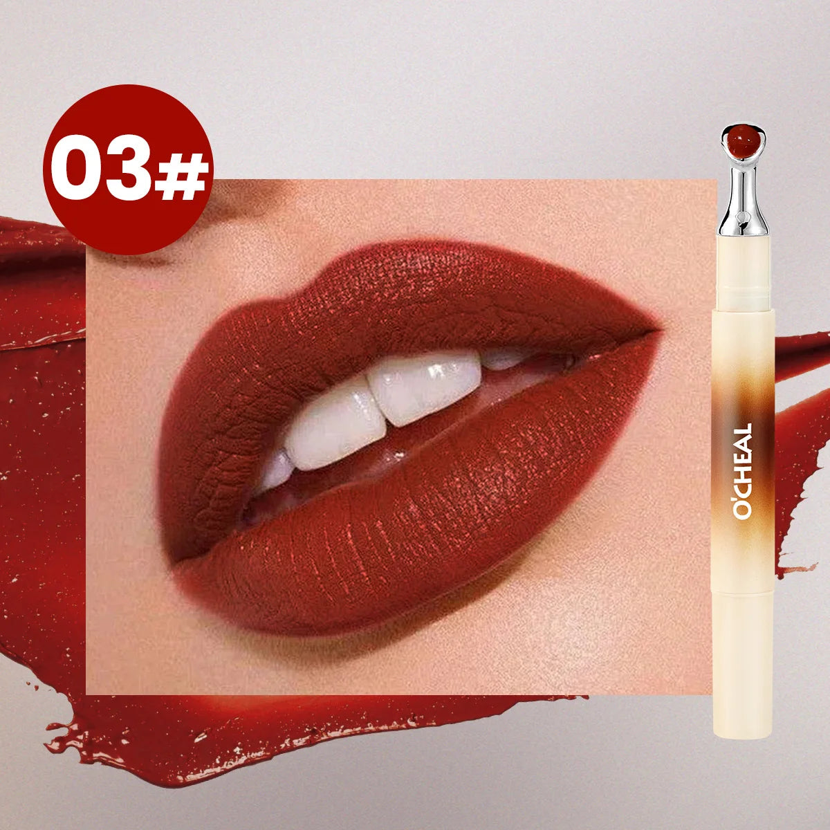 OCHEAL Matte Liquid Lip Cream – Waterproof Velvet Lipstick Liquid Lip Cream Oasis Select 3