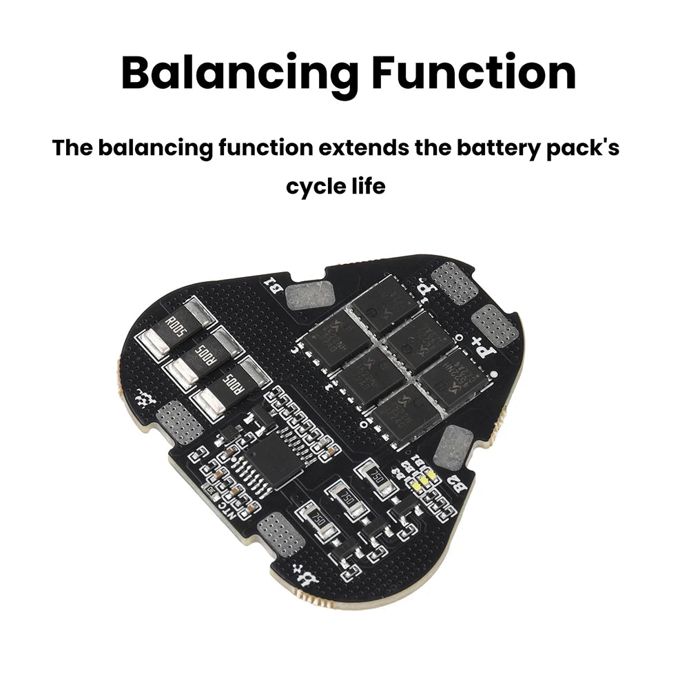 3S 12.6V Lithium Battery Protection Board 60A Balance Overcharge Over-Discharge Over-Current Short Circuit Over-Temp Protection Oasis Select