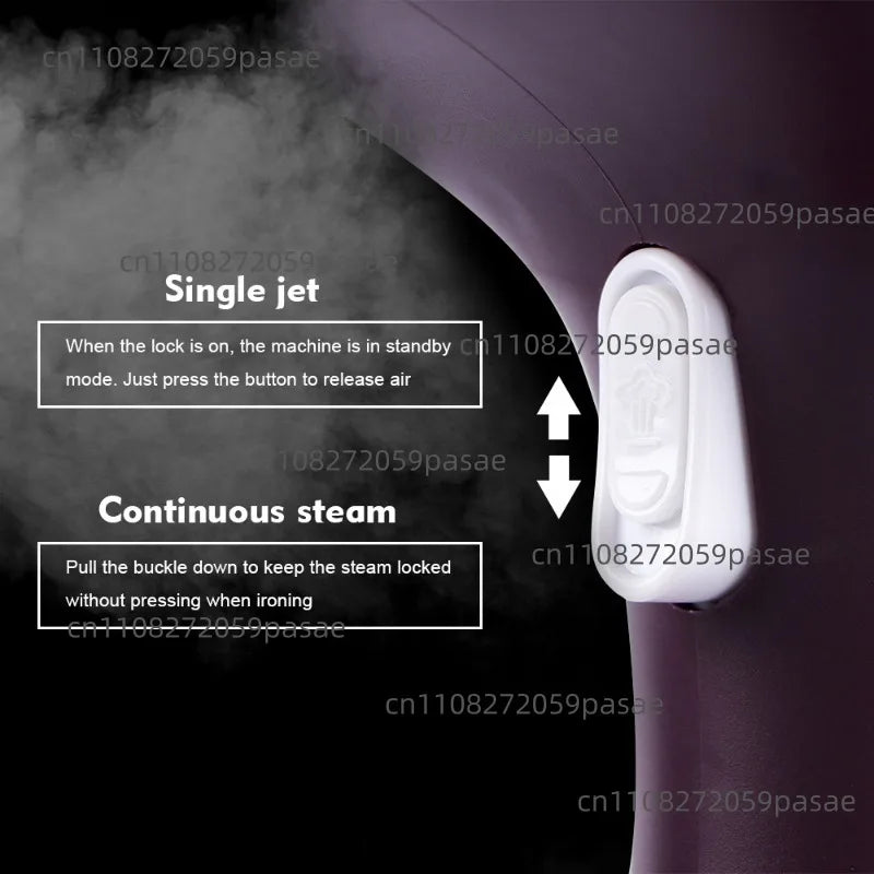 Handheld Garment Steamer – 3 Heat Levels | Travel & Home Use