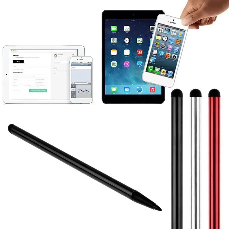 1/2/3pcs Universal Tablet Pen Phone Capacitive/Resistive Stylus Pen For IPhone Ipad Android All Touch Screens Rubber Stylus Pens Oasis Select