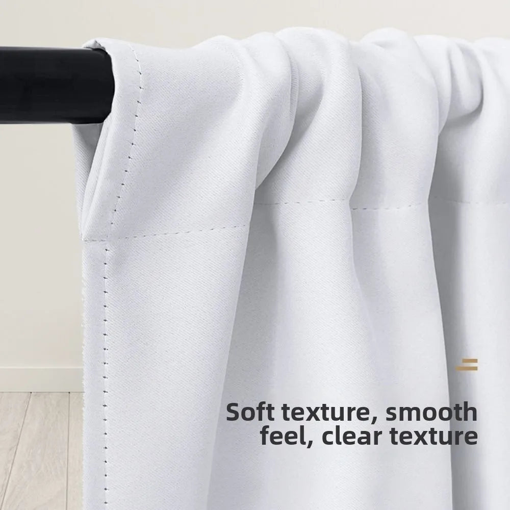 Short Tier Curtains | Half Window Panel – Light Filtering