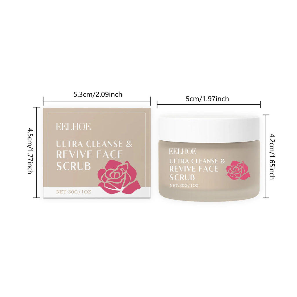 Eelhoe Rose Exfoliating Face Powder – Cleanse & Soften 30g