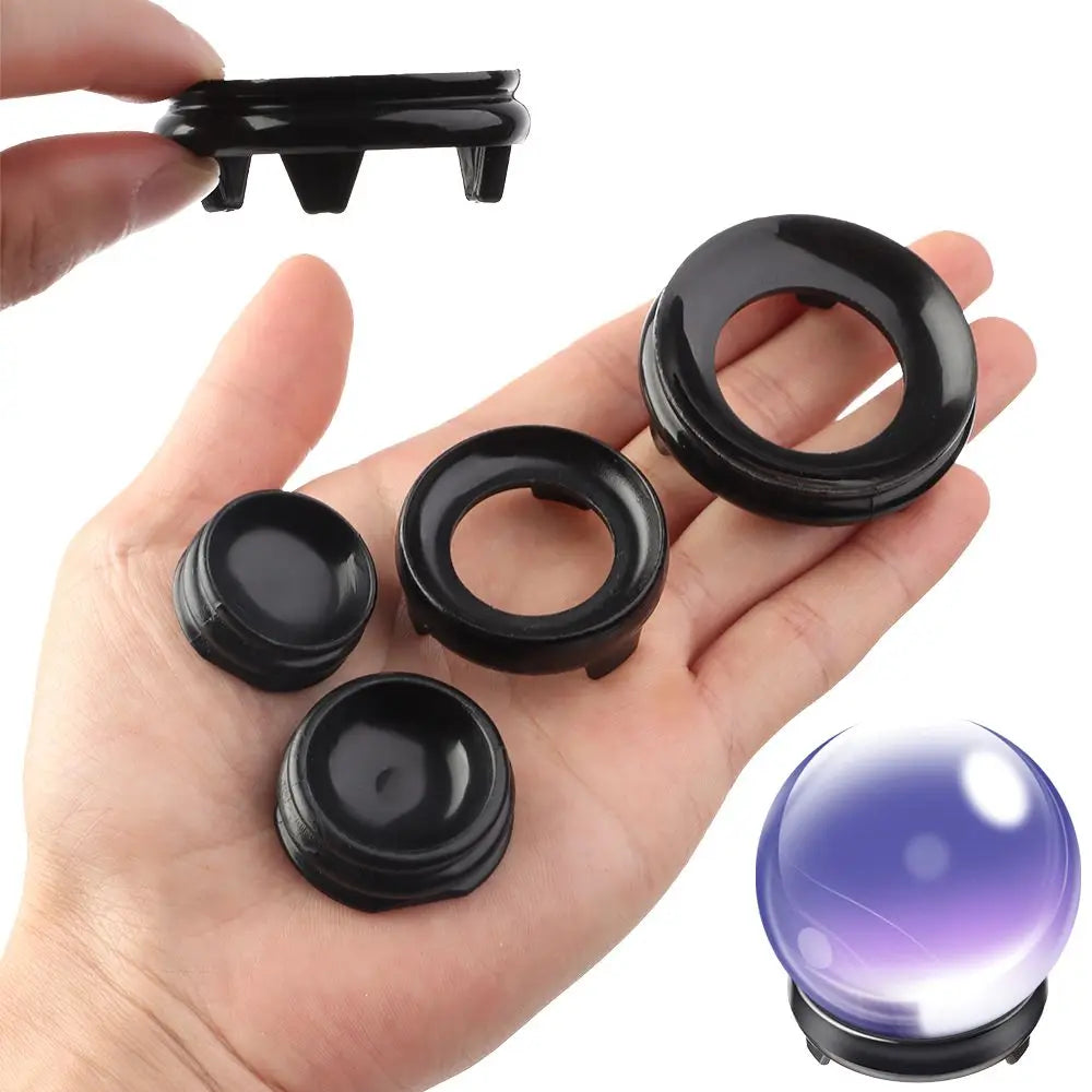 Crystal Ball Stand Display Holder Glass Sphere Stand Ball Base For Soccer Volley Ball Football Rugby Oasis Select