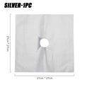 5/15PCS Dirt-resistant Heat Resistant Non-stick Protective Gas Stove Pad Non-stick Reusable Scratch Protector Pads Oasis Select Silver-1PC