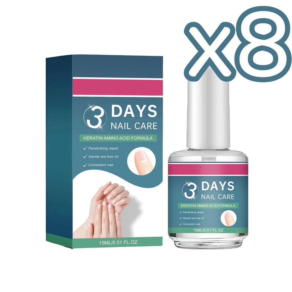 Plant-Based Nail Care Oil – Repair, Strengthen & Moisturize Cuticle Nail Care Oil Oasis Select 15ml Boxed x 8