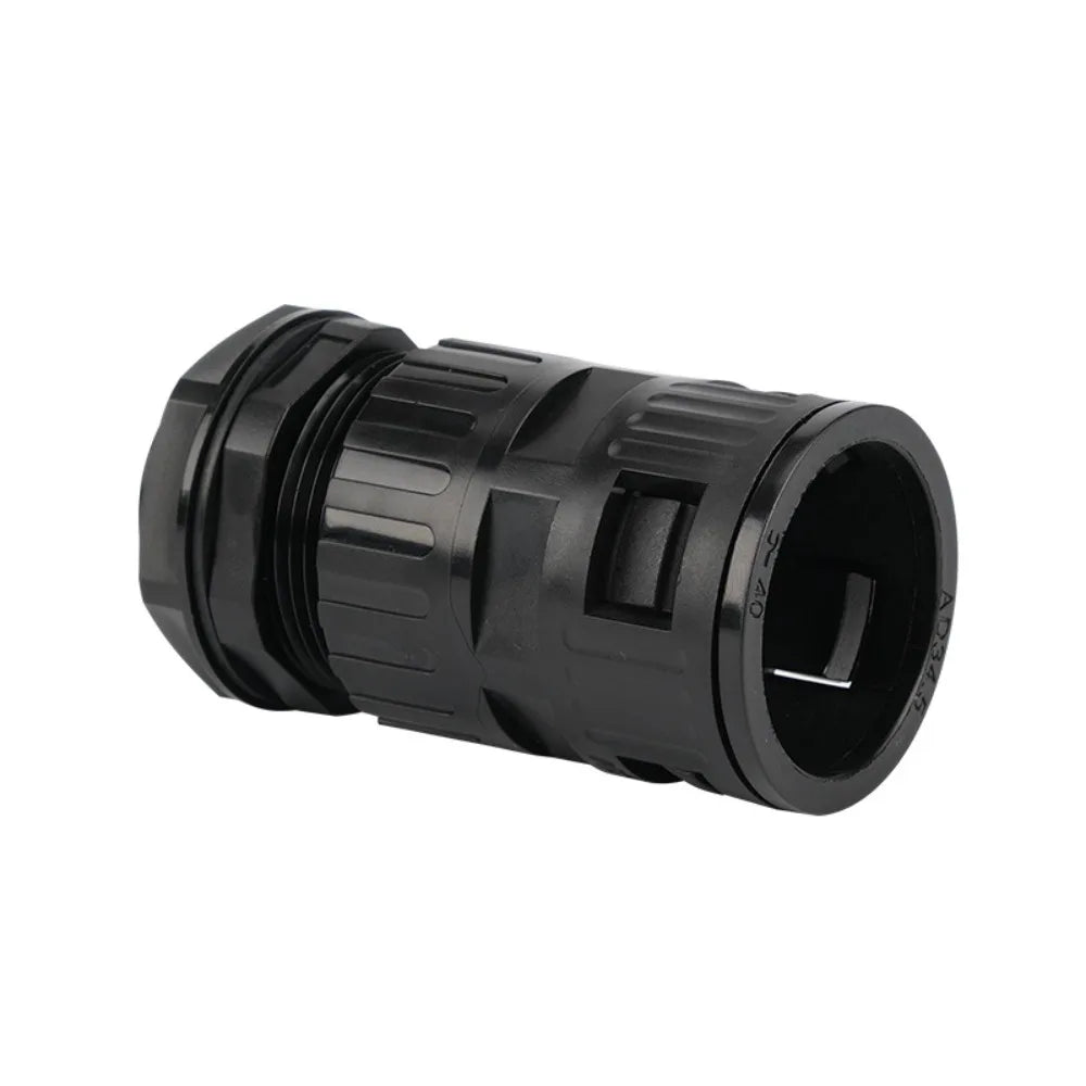 Nylon Plastic Corrugated Tube Connectors Pipe Joint AD13 15.8 18.5 21.2 25 28.5 34.5 End Fittings Plastic Conduit Gland Oasis Select