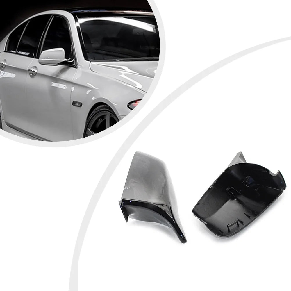 Vehicle Customization Side Wing Cover Easy Installation Mirror Cover Scratch Protection Shield Sleek Aesthetic Appeal Oasis Select