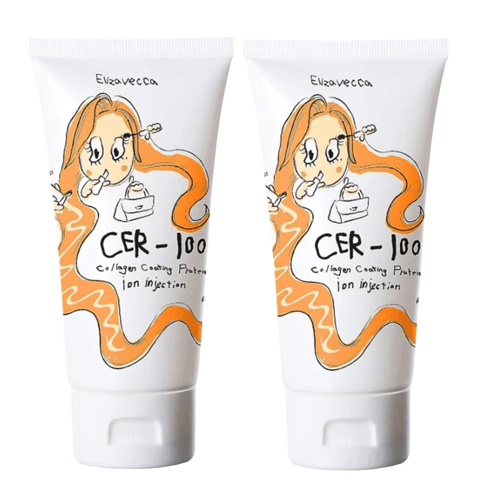 Cer-100 Hair Care - Protein Conditioner Rich in Pig Skin Collagen and Soy Protein Repair Damaged Keratin Hair Conditioner Oasis Select B