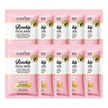 SADOER Rosehip Face Mask – Moisturizing, Brightening & Firming Facial Sheet Mask Oasis Select 10pcs