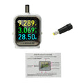 DC5.5 High Precision Tester DC 4.5-80V 6A 0-600W Digital Voltmeter Ammeter DC Current Voltage Power Meter Fast Charging Monitor Oasis Select White Other