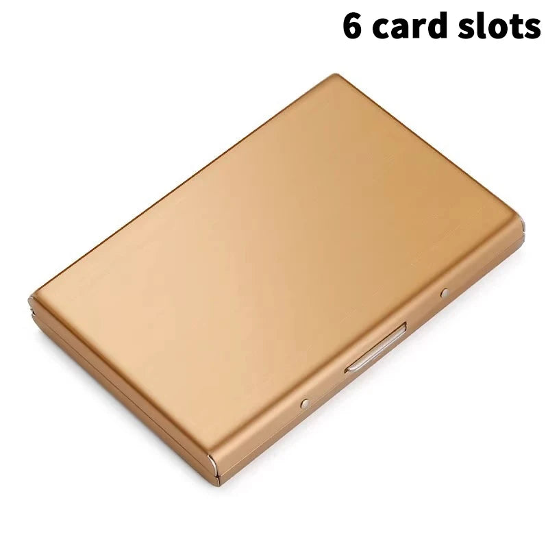 RFID Blocking Slim Metal Card Holder Wallet | Unisex