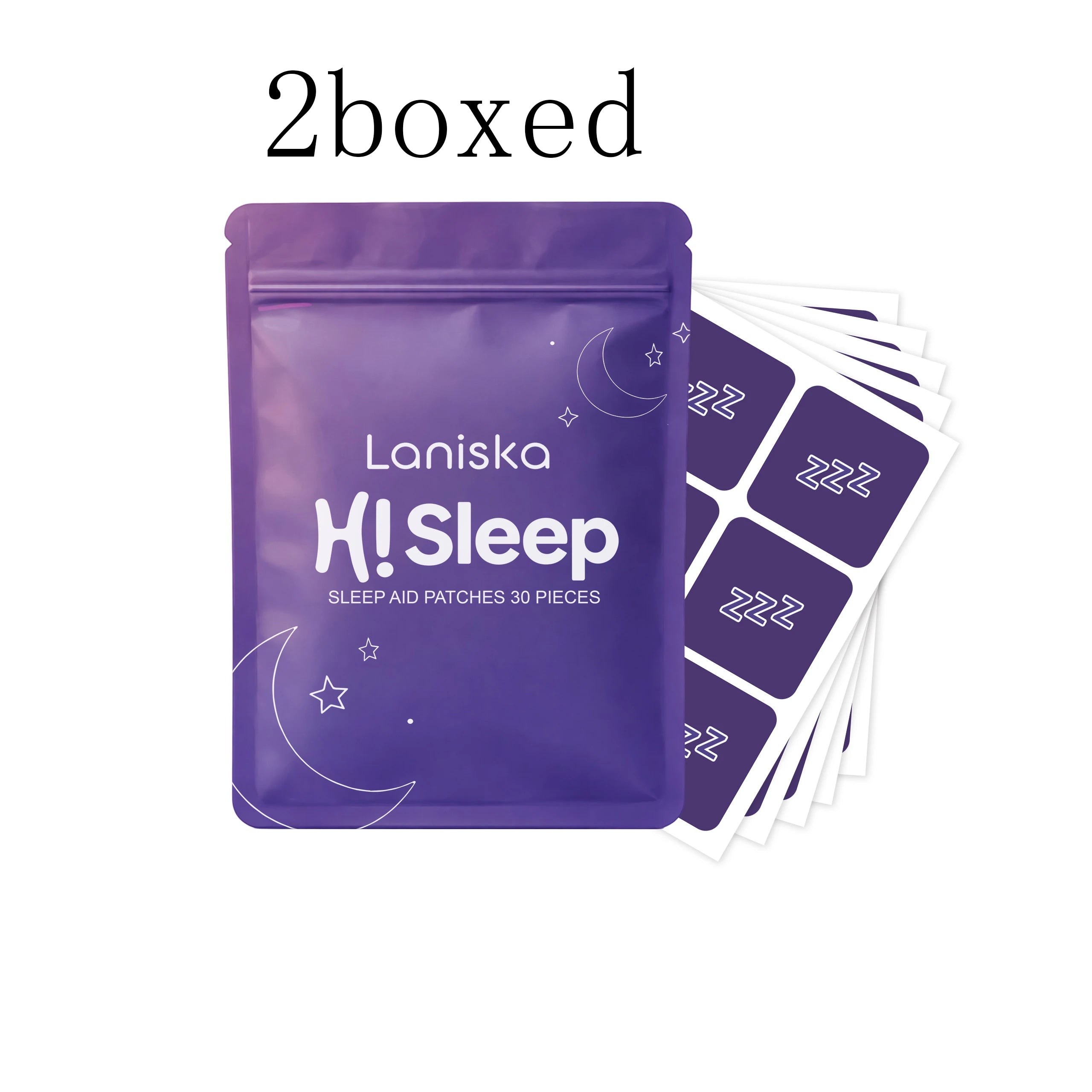 Laniska Sleep Care Patch – Nightly Relaxation & Restful Sleep Sleep Relaxation Patch Oasis Select 2boxed