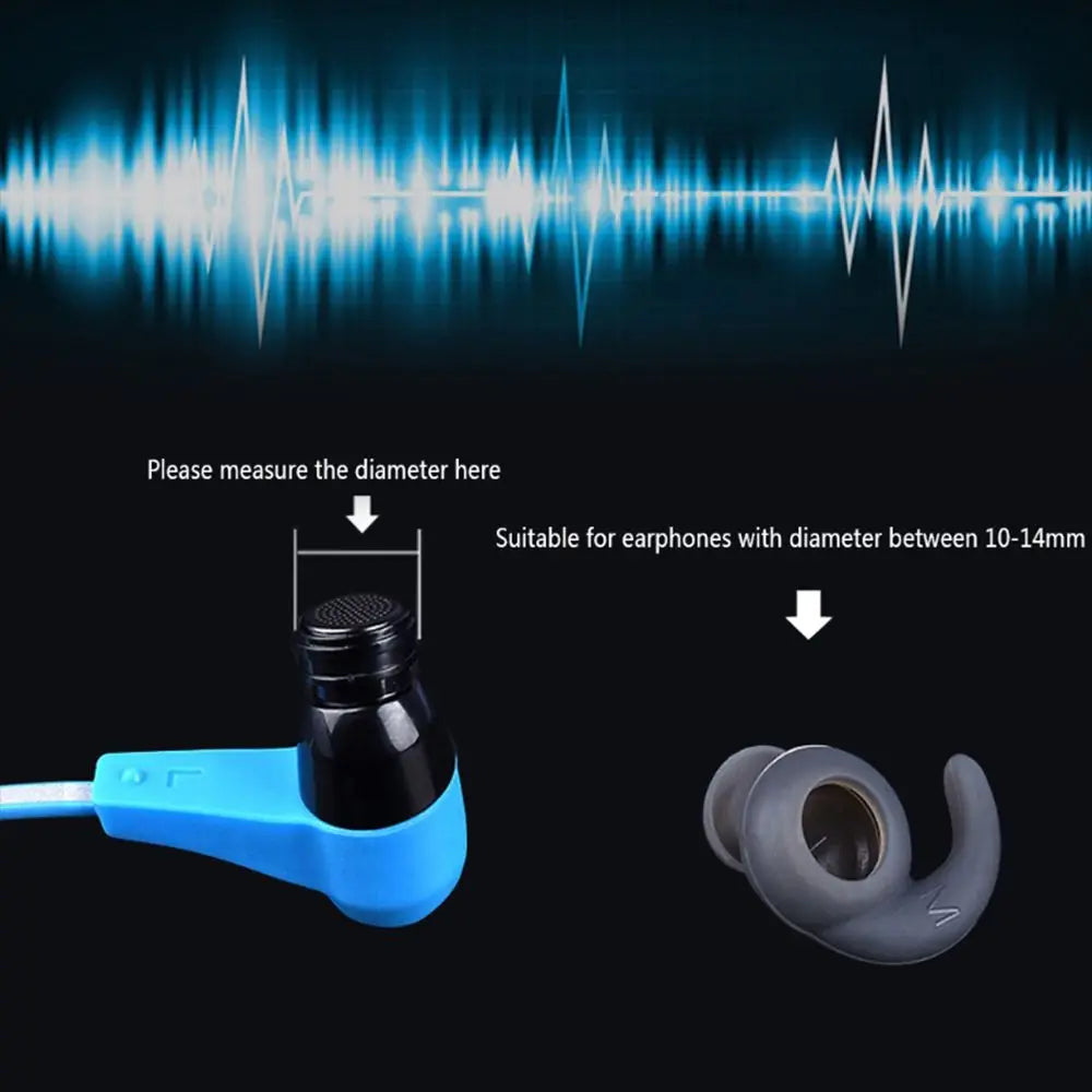 3 Pairs Anti-Slip Ear Hooks Ear Tips Soft Silicone Ear Pads Eartips Silicone Case Earhook In-Ear Earbuds Earphone Accessories Oasis Select