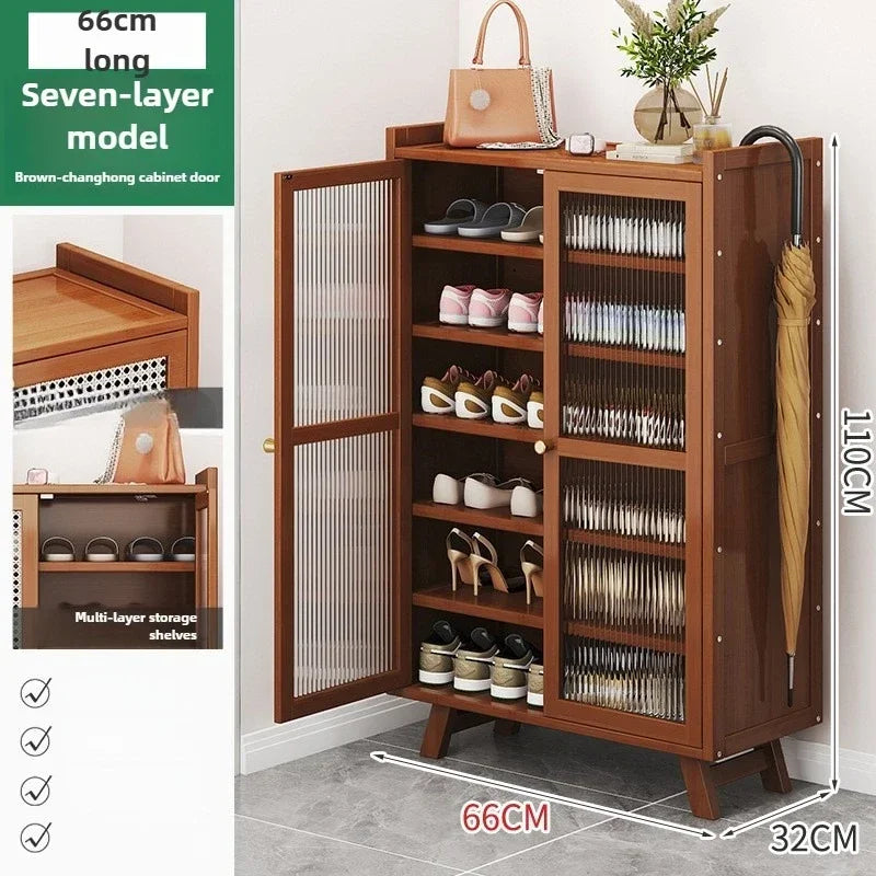 Entry Door Shoe Cabinet Large-capacity Multi-layer Porch Corridor