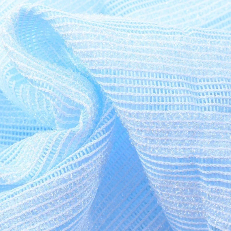 Exfoliating Washcloth Back Scrubber for Shower for Men Silver-ion Multi-Function Foam Bath Towel Ultra-Long Exfoliating Towels Oasis Select
