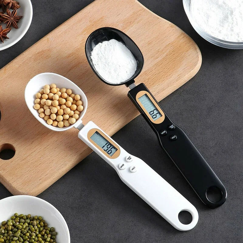 Spoon scale, measuring spoon scale, food scale, mini electronic scale, ingredient scale, cat food Oasis Select